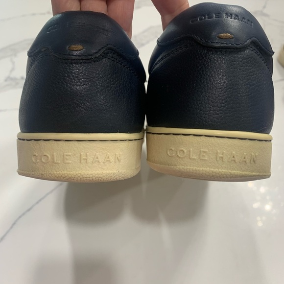 Cole Haan Men’s Navy‎ Blue Leather Upper Boat Shoes. Size 11 1/2 - Picture 4 of 10